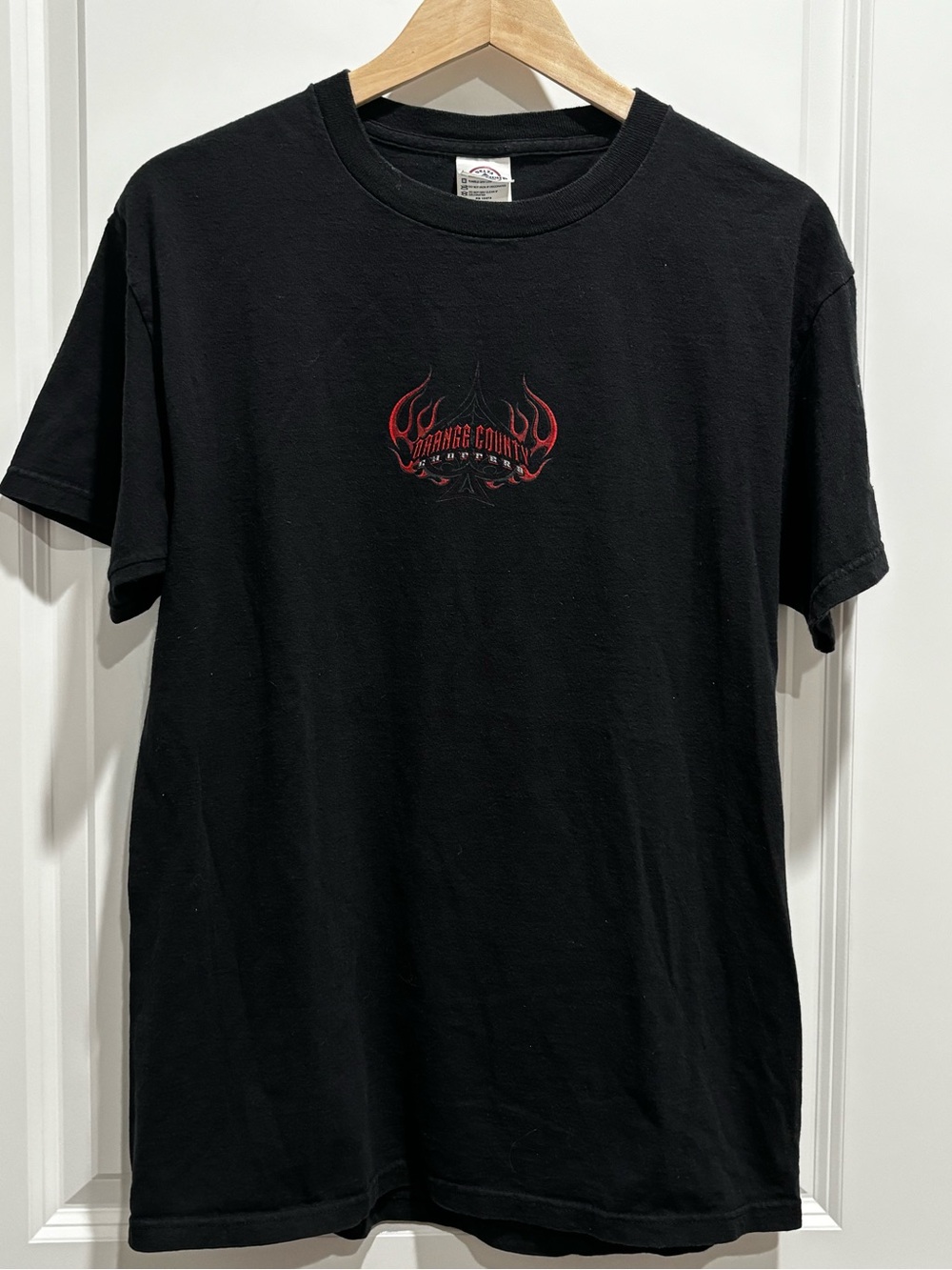 Vintage Y2K Orange County Choppers New York  Black T-shirt